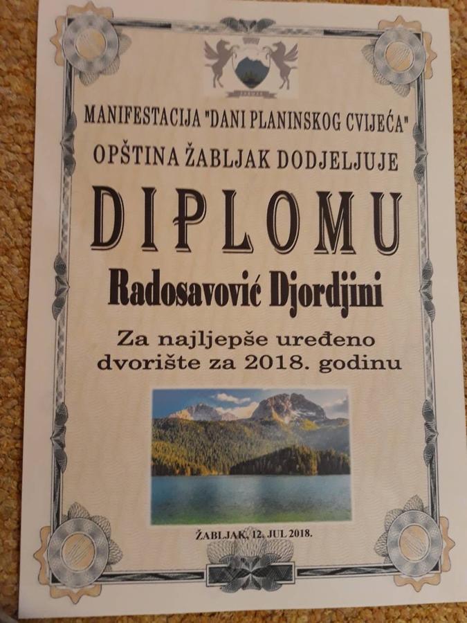 Vila Krismark Žabljak Exteriör bild